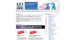 Desktop Screenshot of cpi-iwz.ch
